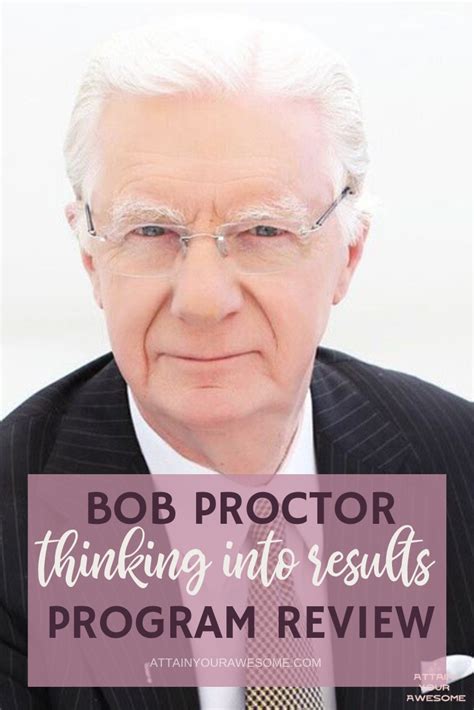 bob proctor thinking into results|Iba pa.